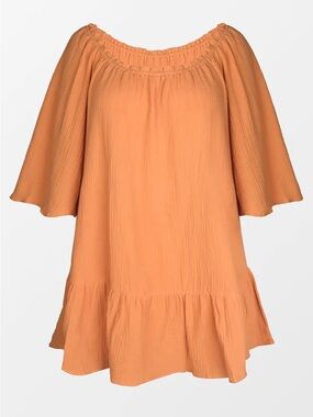 NWOT Cupshe Sarina Ruffled Cover Up Dress